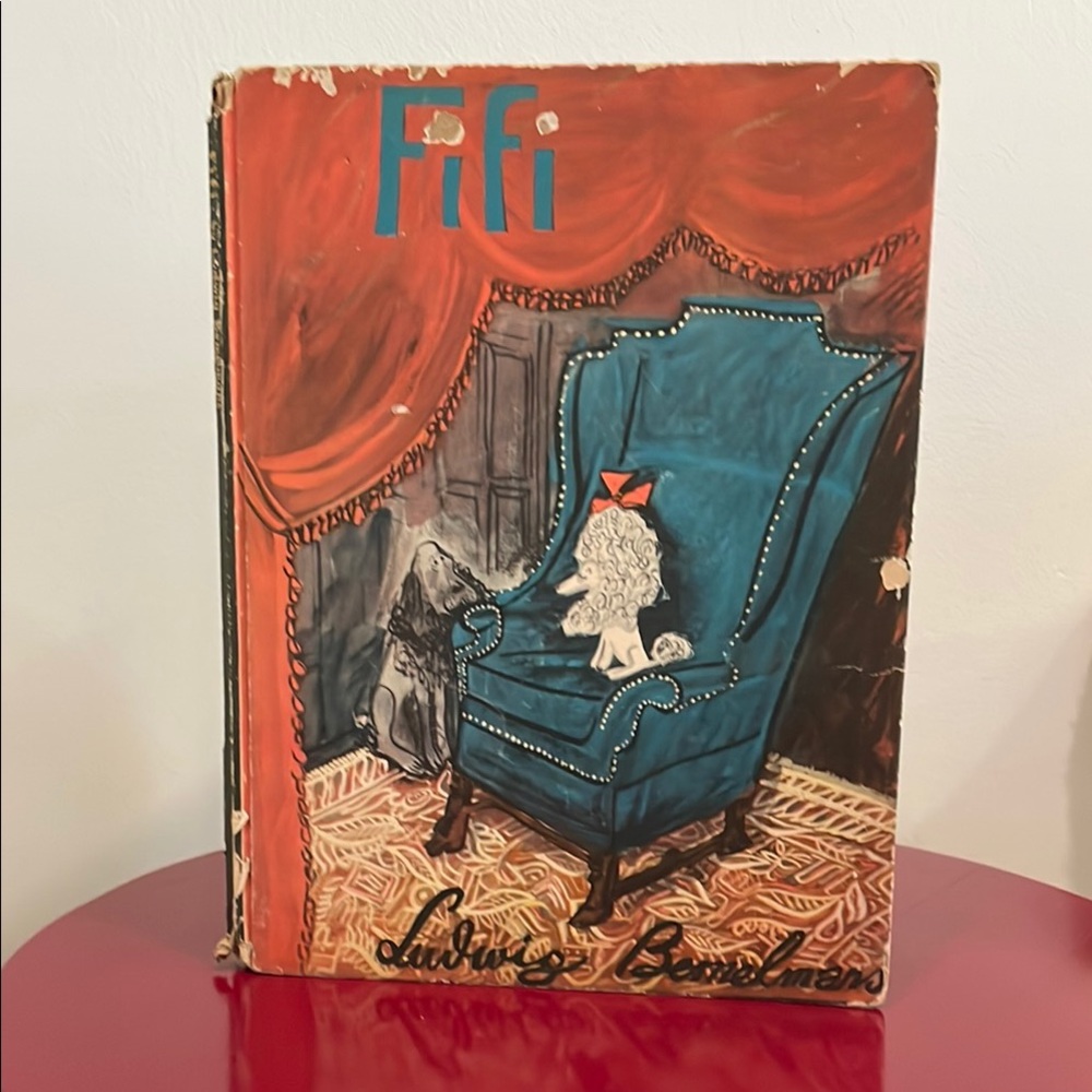 Vintage children’s book Fifi by Ludwig Bemelmans